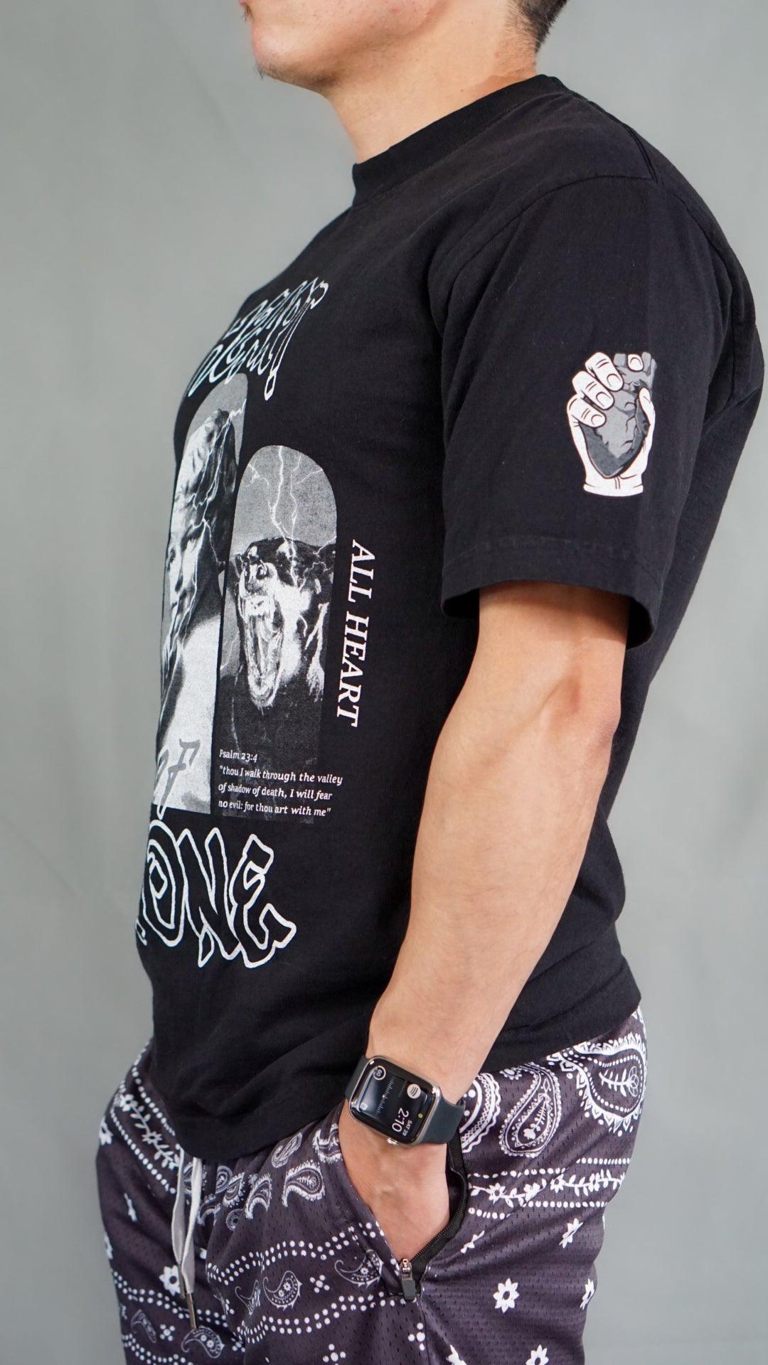 Work in Silence Oversized Unisex T Shirt