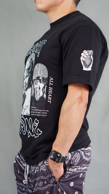 Work in Silence Oversized Unisex T Shirt